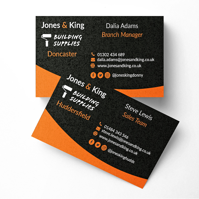 Street Food Die Cut Business Card